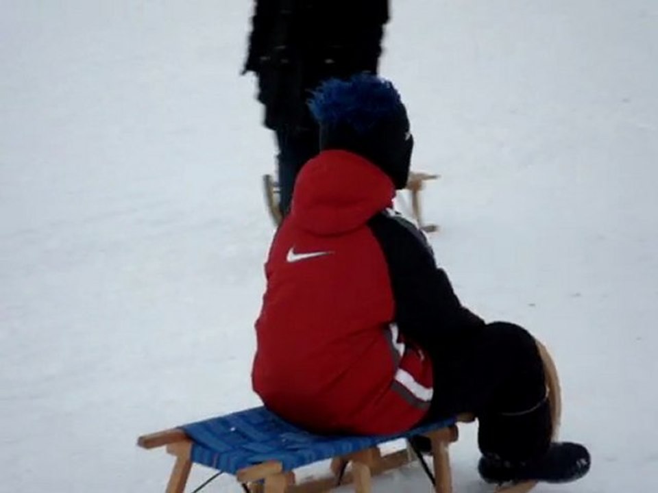 auf dem Rodelberg 5.1.2010