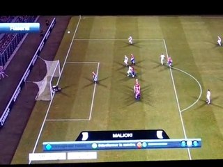 Pro evolution soccer 2009 Coup franc chanceux