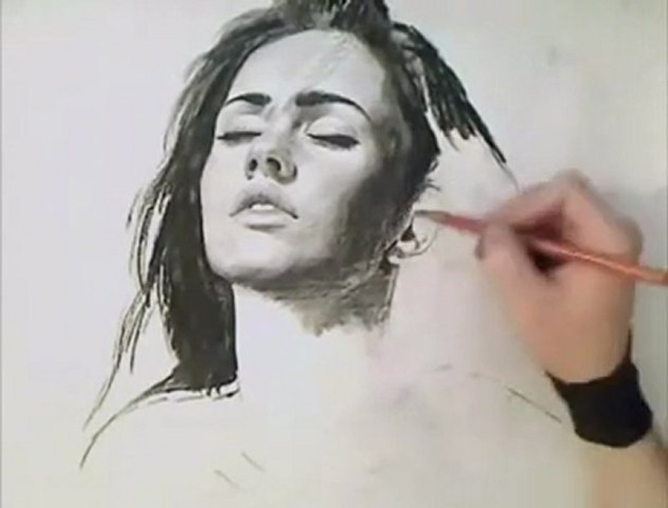 megane fox dessin