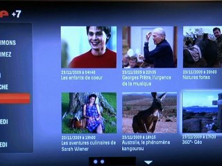 ARTE + 7 sur la Net TV de Philips