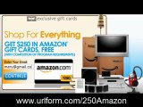 Free $250 Amazon Gift Card For Your Shopping!