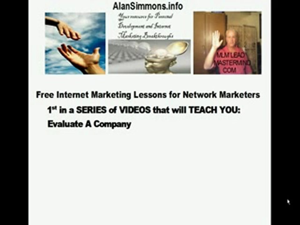 Free Internet Marketing Lessons for Network Marketers