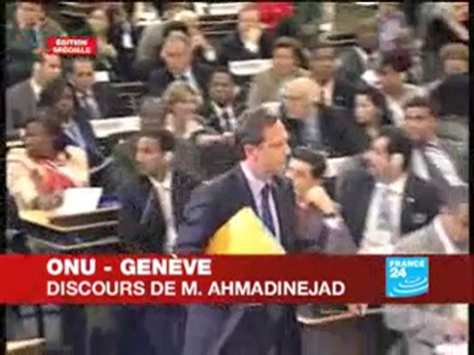 Ahmadinejad Discours ONU geneve