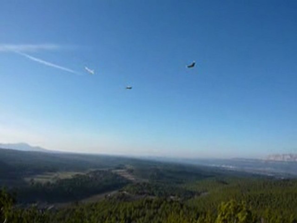 Combat sur la pente de  kirbon dans le Sud