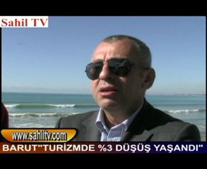 BARUT"TURİZMDE %3 DÜŞÜŞ YAŞANDI"