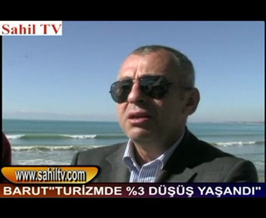 BARUT"TURİZMDE %3 DÜŞÜŞ YAŞANDI"