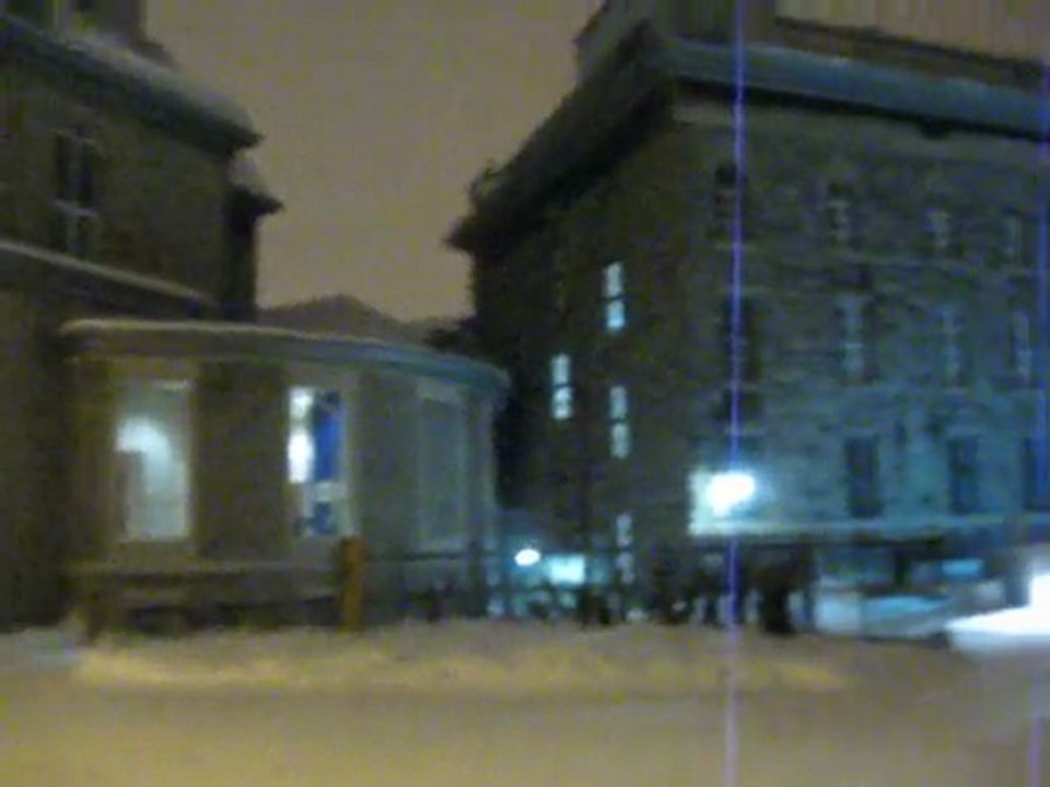 La cour du Vieux-Séminaire de Québec