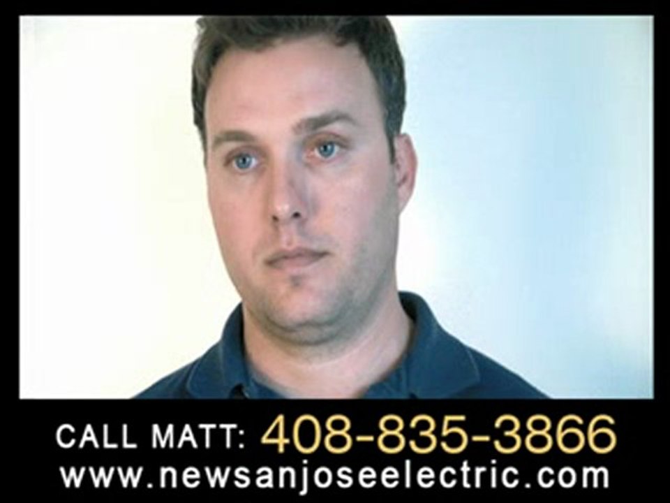 San Jose Electric:new electrical service panel.