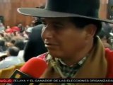 Bolivia entrega credenciales electorales a ...