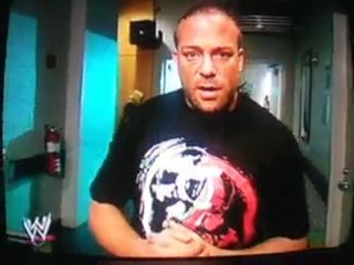 rob van dam s'explique pour la old ecw