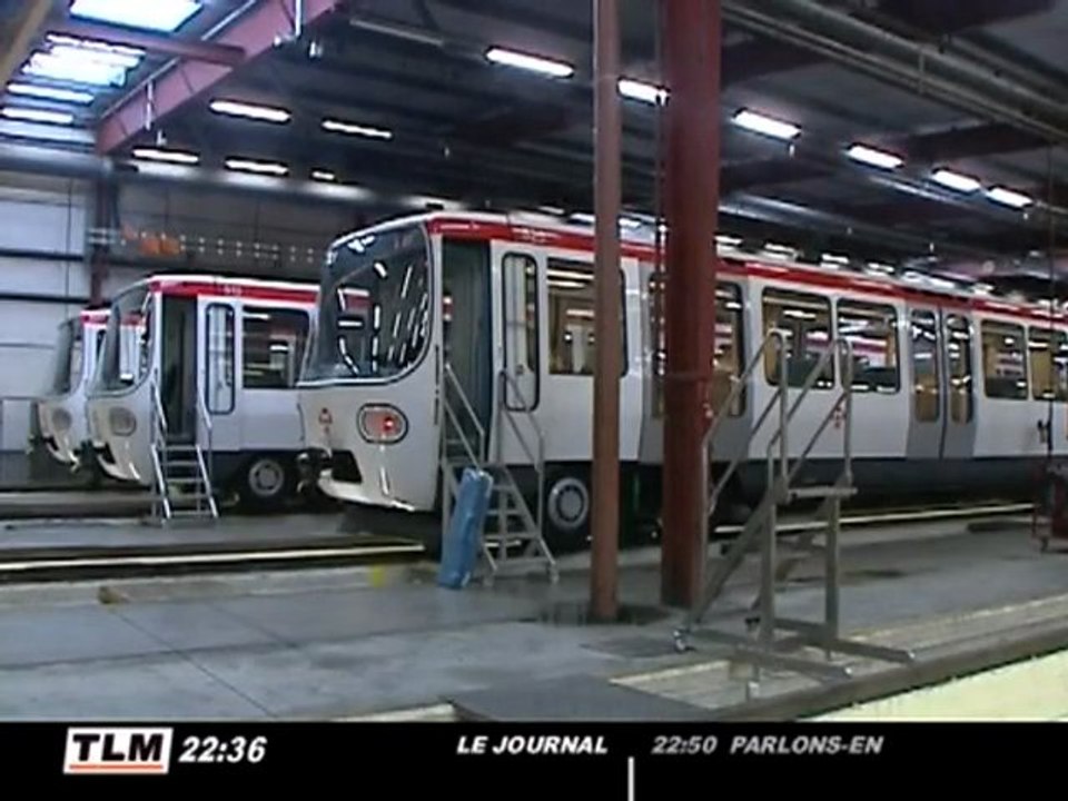 Le métro de Lyon sera bientôt tout automatique