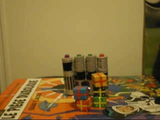 Stop motion avec des minis laser