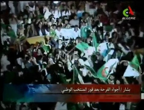 ALGÉRIE VS ÉGYPTE LE JOURNAL DE MINUIT 19 Novembre 2009 2/2