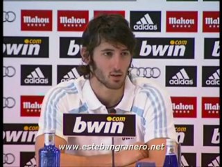 Esteban Granero - rueda de prensa #1 (06.01.10)