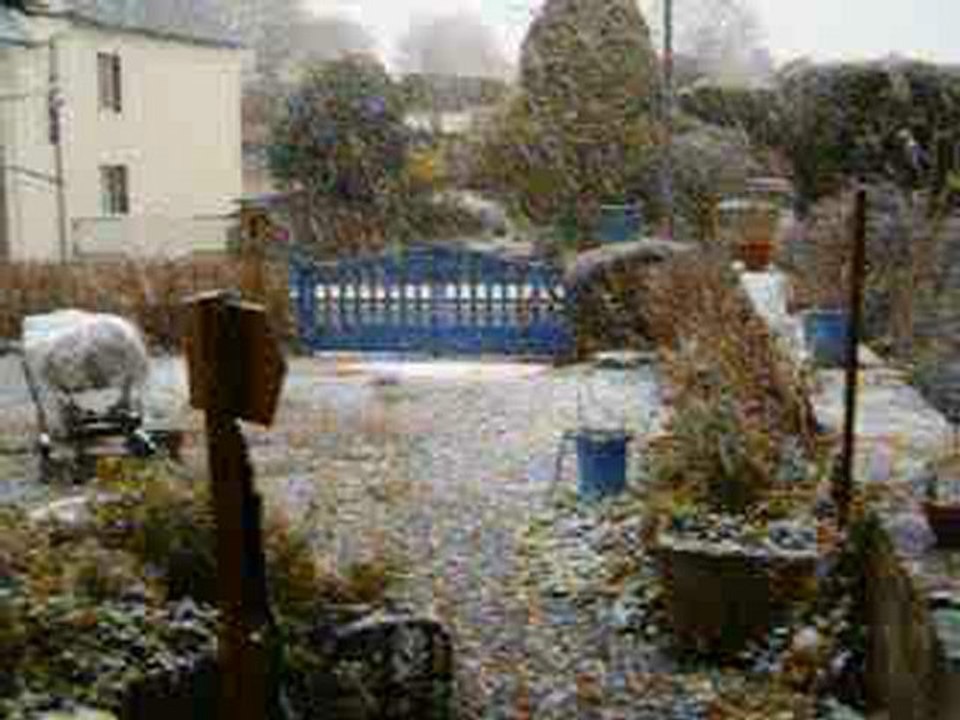 tombe la neige