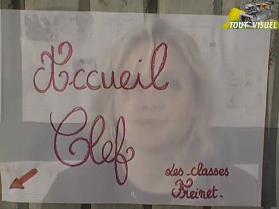 1ère exposition des classes Freinet