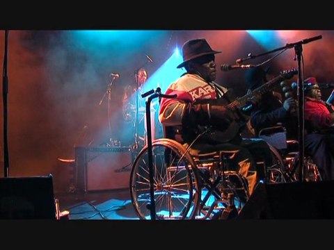 Le Staff Benda Bilili à l'EMB de Sannois