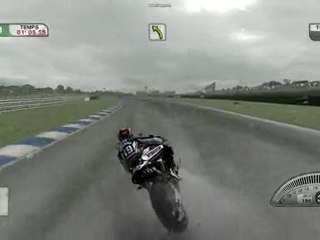 SBK 09 sous la pluie