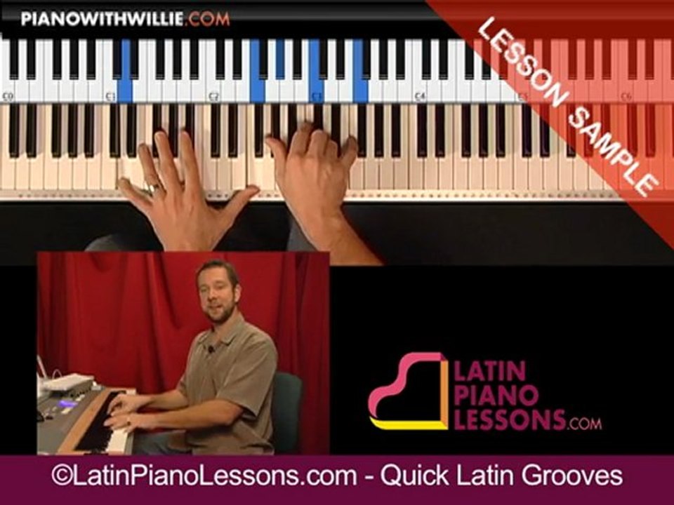 Quick Latin Grooves - Latin Piano Lessons