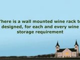Th Wall Mounted Wine Rack