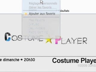 BA Costume Player N°1 sur Nolife