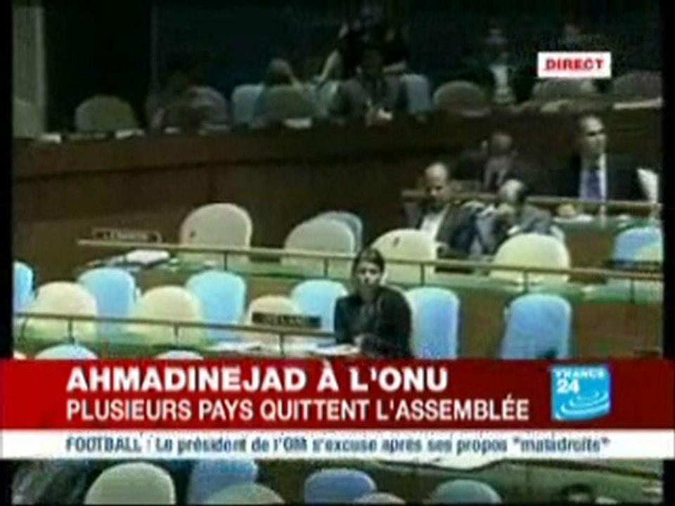 Ahmadinejad à l'ONU   L'intégrale Part 2 2
