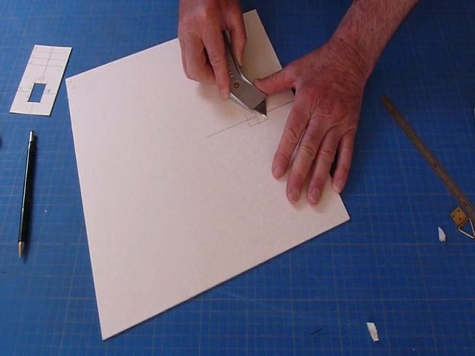 pose de l'attache triangulaire