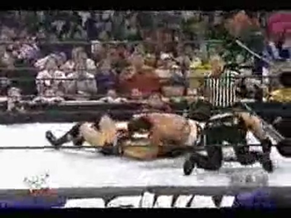 hulk hogan the rock et kane vs the nwo