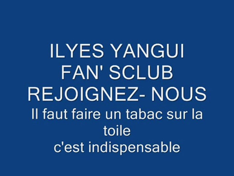 ILYES YANGUI FAN'S CLUB