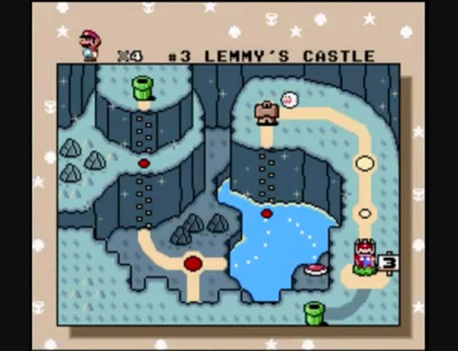 Lets play super mario world part 8 The Bound Wizards