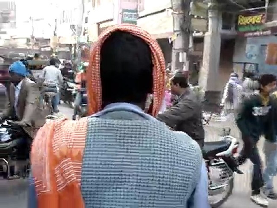 Balade en rickshaw a Varanasi