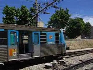 BB 67560 + RRR 325 en manoeuvre à Miramas