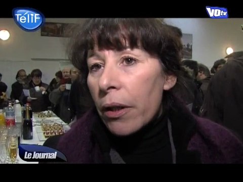 Fadela Amara dans le quartier des Doucettes (Garges)