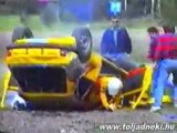 Rallye crash Peugeot 205