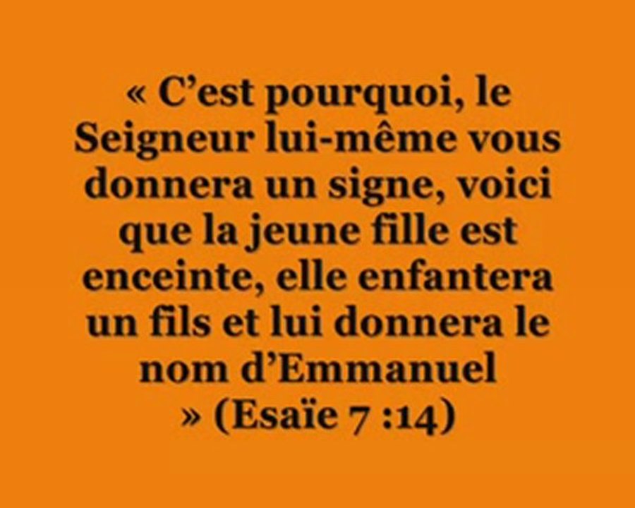 Le Seigneur Jésus est un prophète ou le fils de Dieu?