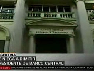 Se niega a dimitir Martín Redrado