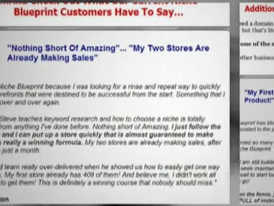 Niche Blueprint 2.0 Review