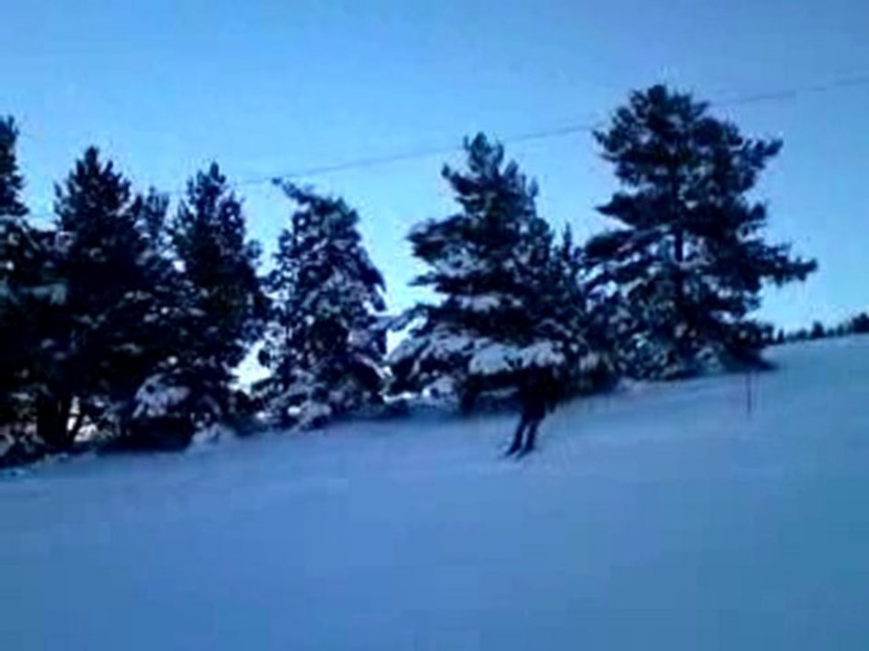 Mont Serein, Mont Ventoux, ski mercredi 6 janvier