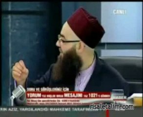 Cübbeli Hoca Efendi Nur Talebesi oluyor (gibi)