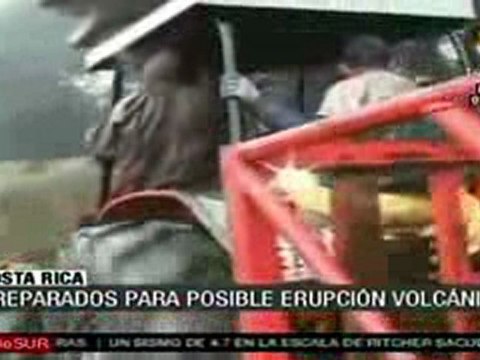 Alerta amarilla por volcán Turrialba en Costa RIca
