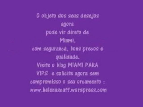 MIAMI PARA VIPS - COMPRAS EXPRESS