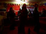 Chanson traditionnelle dans un restaurant de Kathmandou
