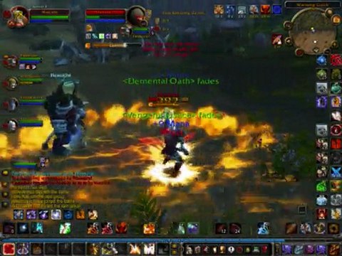 Match of Warsong Gulch Warcraft PVP