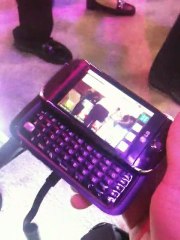 LG GW620 Live CES 2010 Las Vegas test