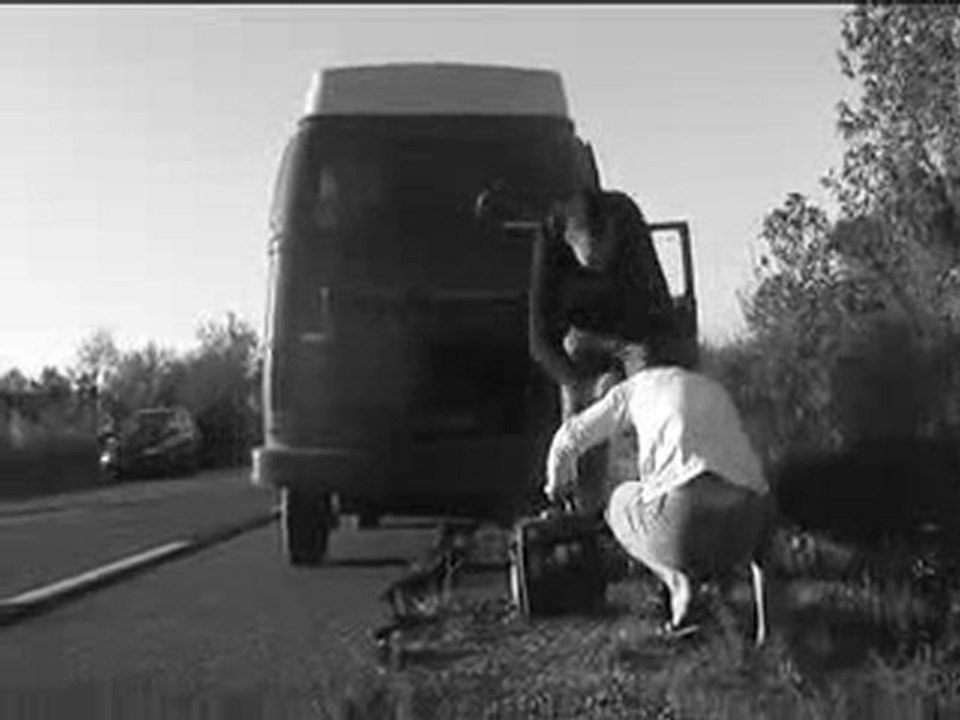 montage kite et camion