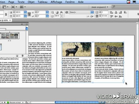 InDesign CS4 : La gestion du flux de pages