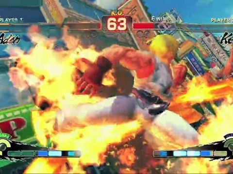 Super Street Fighter 4 - Adon vs Ken