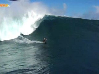 Gros surf à Jaws avec Laird Hamilton