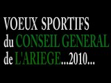 Les voeux sportifs du Conseil Général de l'Ariege 09