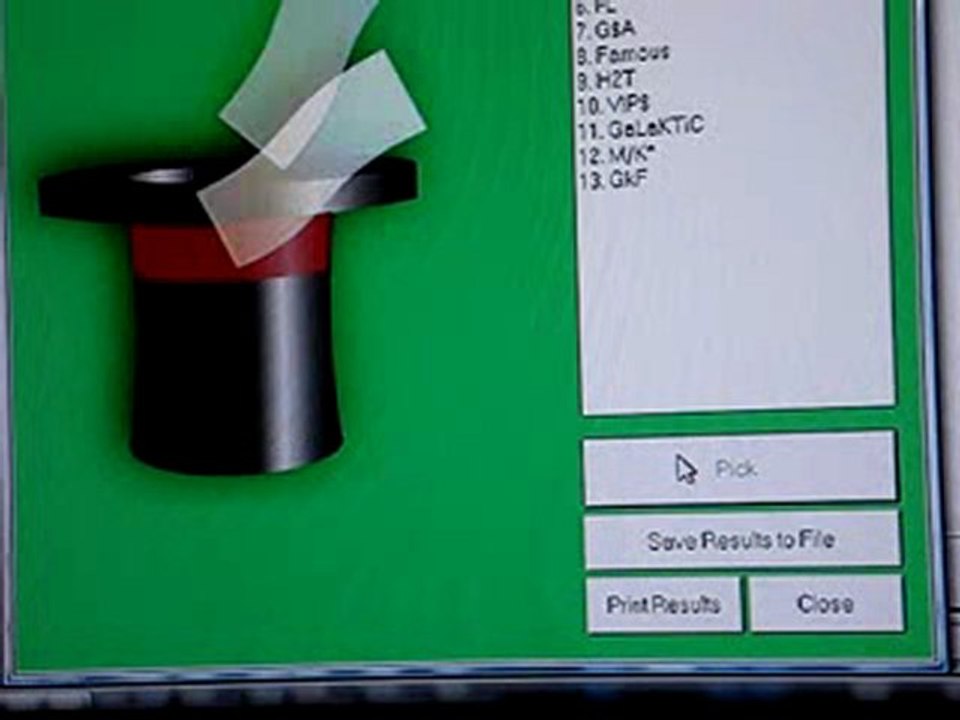 tirage au sort tournoi GkF